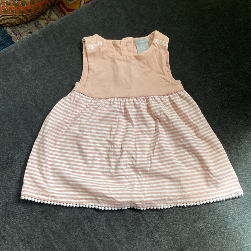 Striped Empire Waist Dress